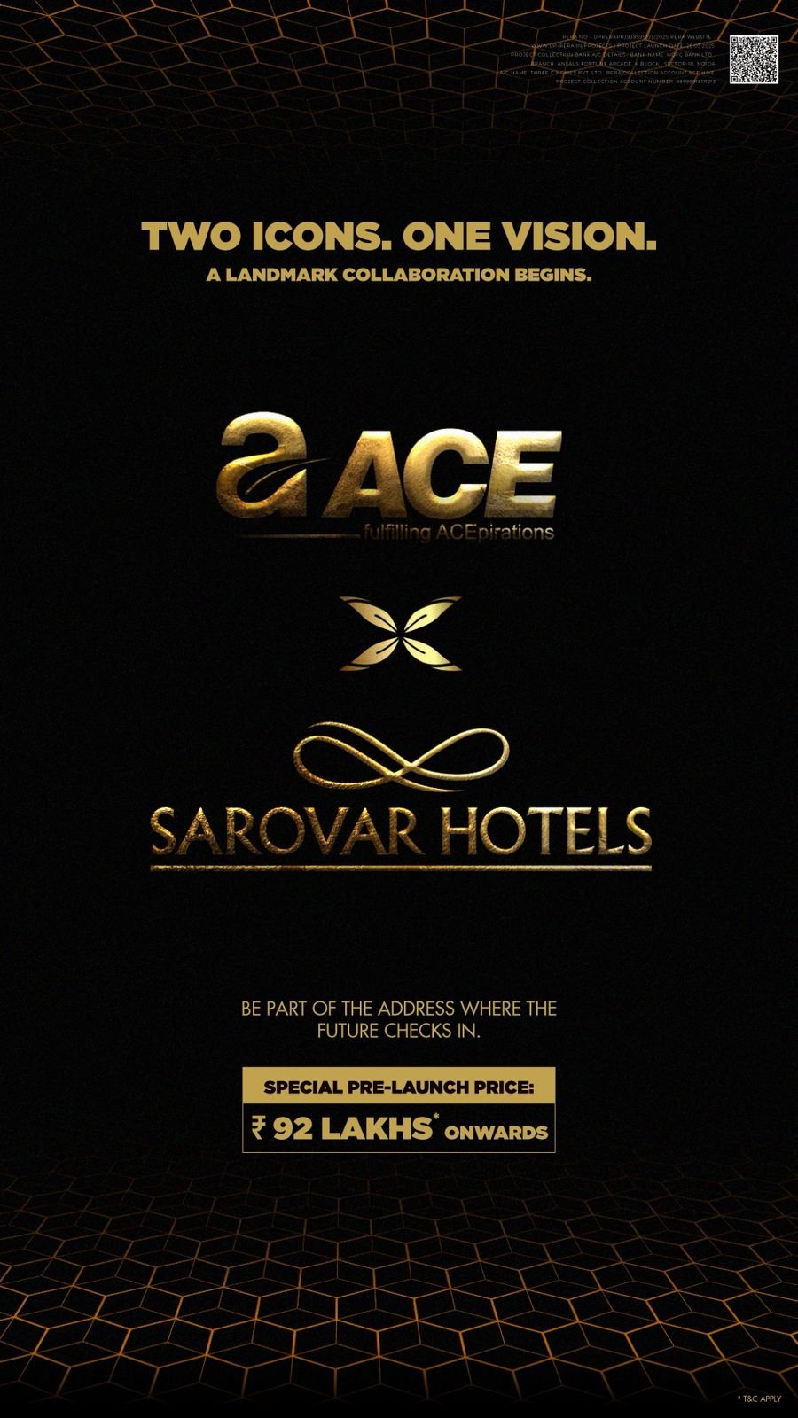 ace hive sarovar hotel